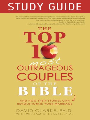 cover image of Top 10 Most Outrageous Couples of the Bible Study Guide